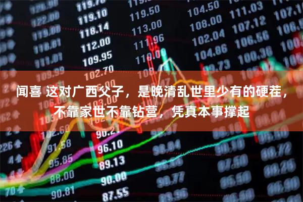 闻喜 这对广西父子，是晚清乱世里少有的硬茬，不靠家世不靠钻营，凭真本事撑起